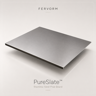 Fervorm PureSlate™ — Stainless Steel Prep Board
