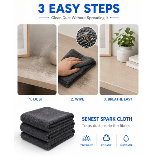Senest DUSTLOCK PRO - Nano Fiber Technology