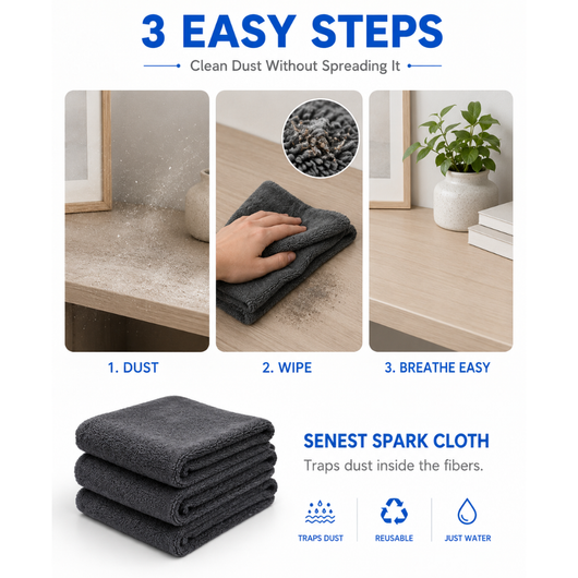 Senest DUSTLOCK PRO - Nano Fiber Technology