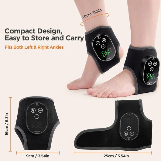 ThermaSole — Adjustable Heat & Massage Wrap for Tired, Aching Feet