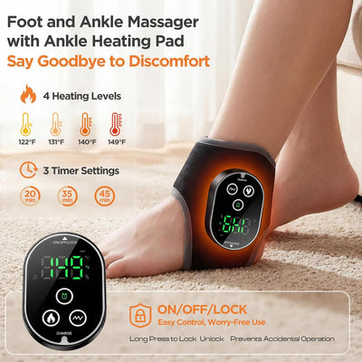 ThermaSole — Adjustable Heat & Massage Wrap for Tired, Aching Feet