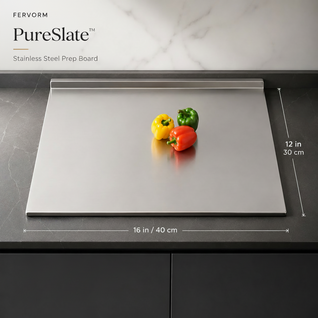 Fervorm PureSlate™ — Stainless Steel Prep Board